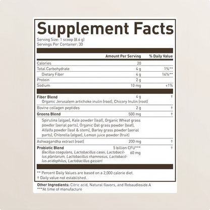 ROUNDHOUSE PROVISION Morning Kick, Zero Sugar Greens Superfood Powder Supplement with Ashwagandha, Collagen, Probiotics, Debloat Drink, 30 Servings (Strawberry Lemonade) by Chuck Norris